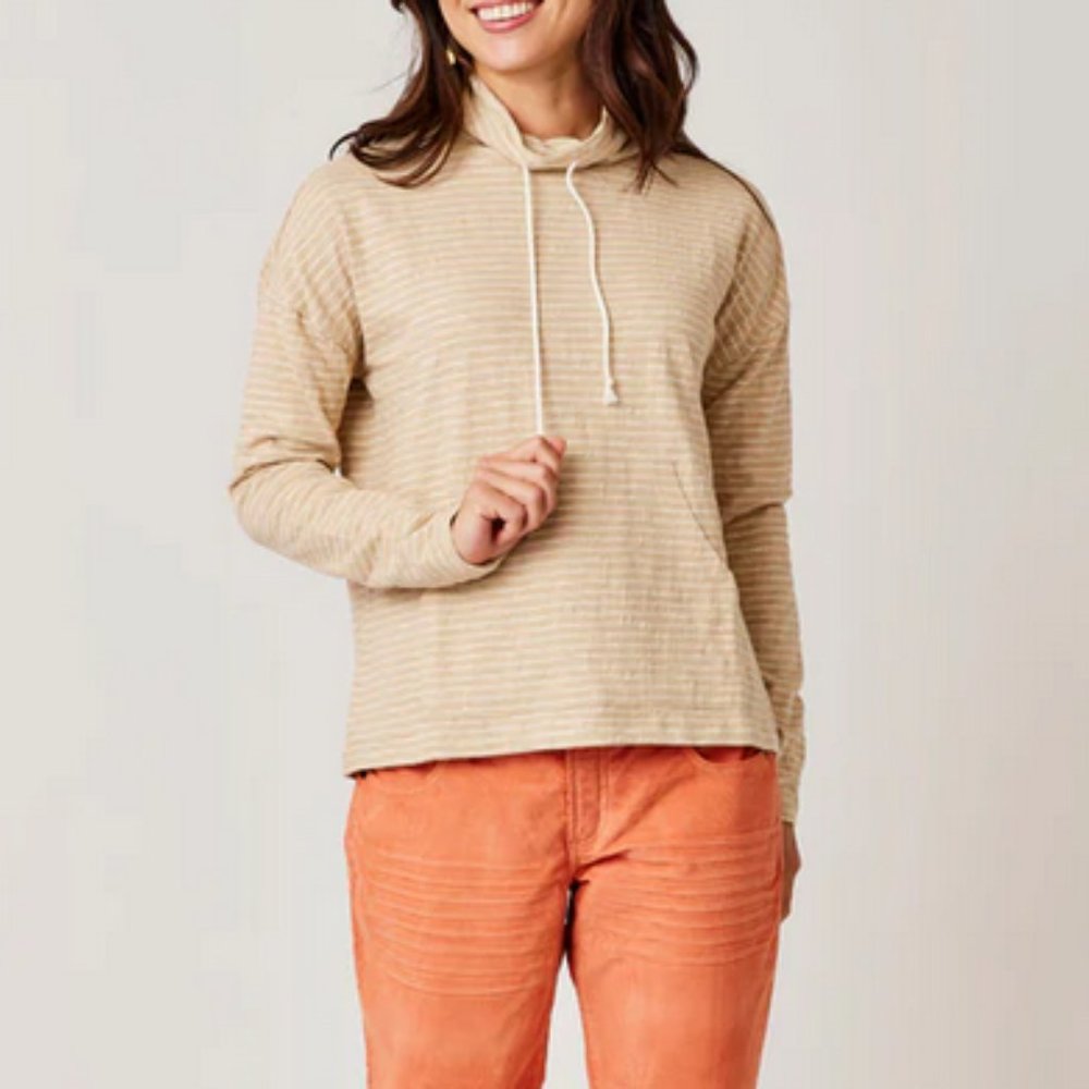 Carve Designs Bodie Funnel Neck Top S